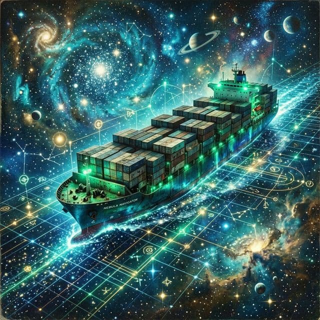 ناخدای نامرئی: هوش مصنوعی در حمل و نقل دریایی و لجستیک زنجیره تامین