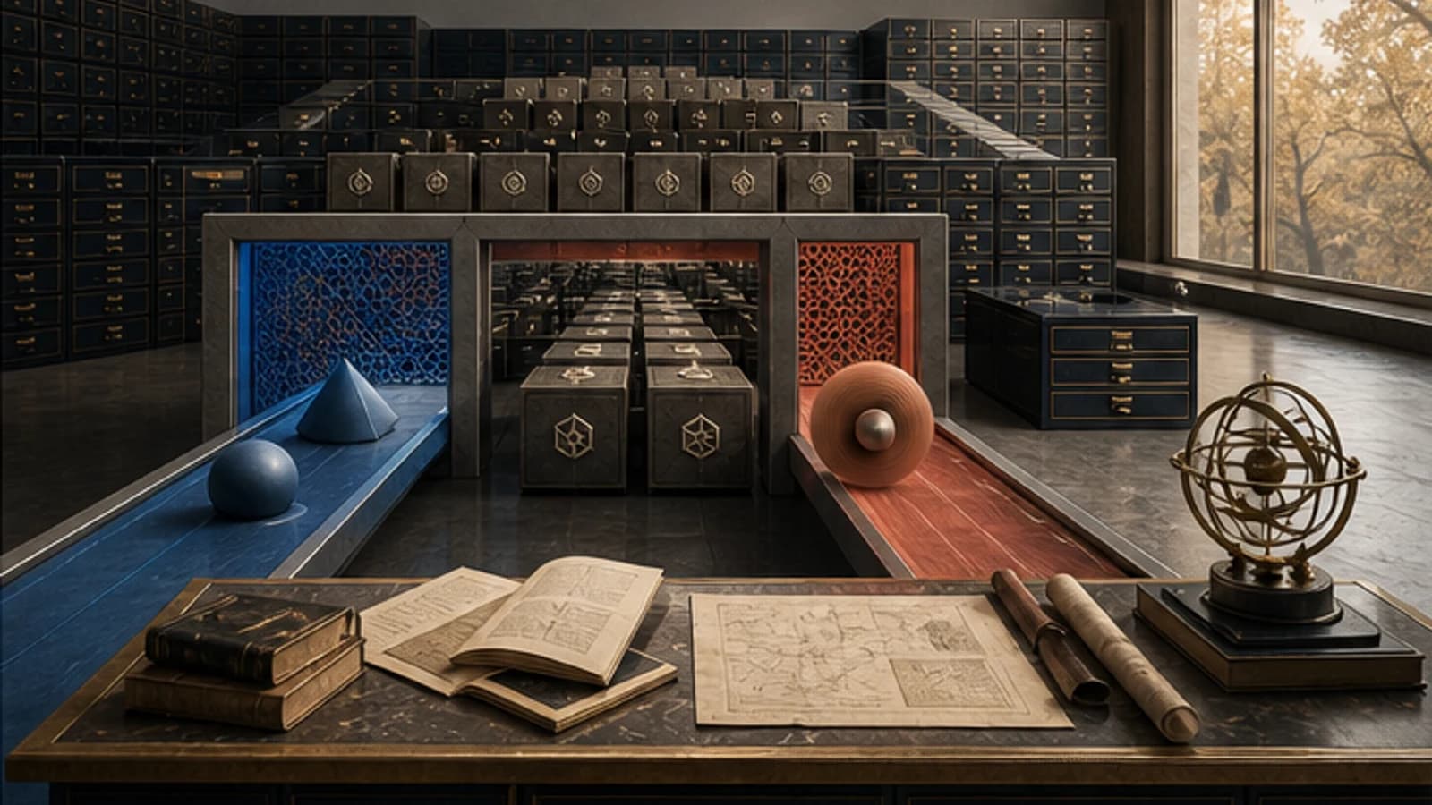 دو ساختار تنک DeepSeek در اقیانوس یکمیلیونتوکنی امتداد دارند و نشانگر بیرون بازه تابستان روشن است.